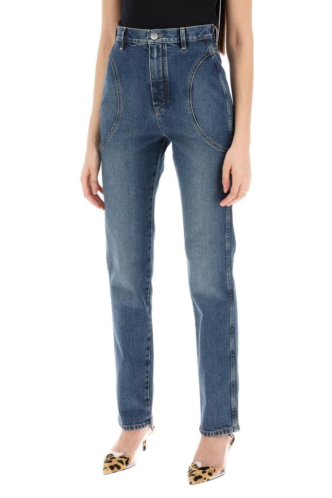 ALAIA high-waisted slim fit jeans 4