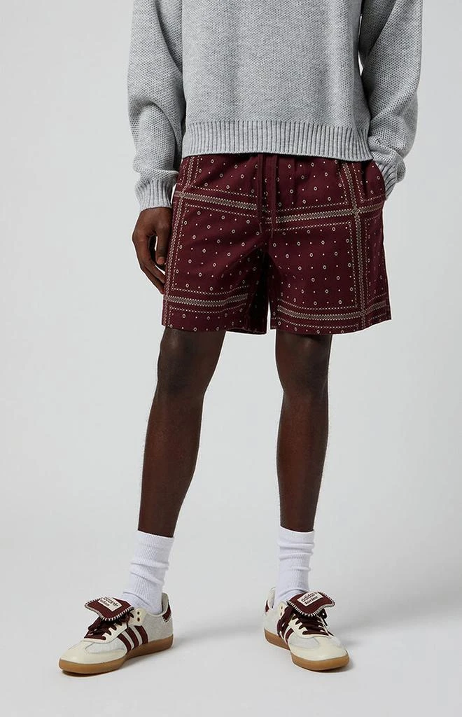 PacSun Bandana Printed Volley Shorts 2