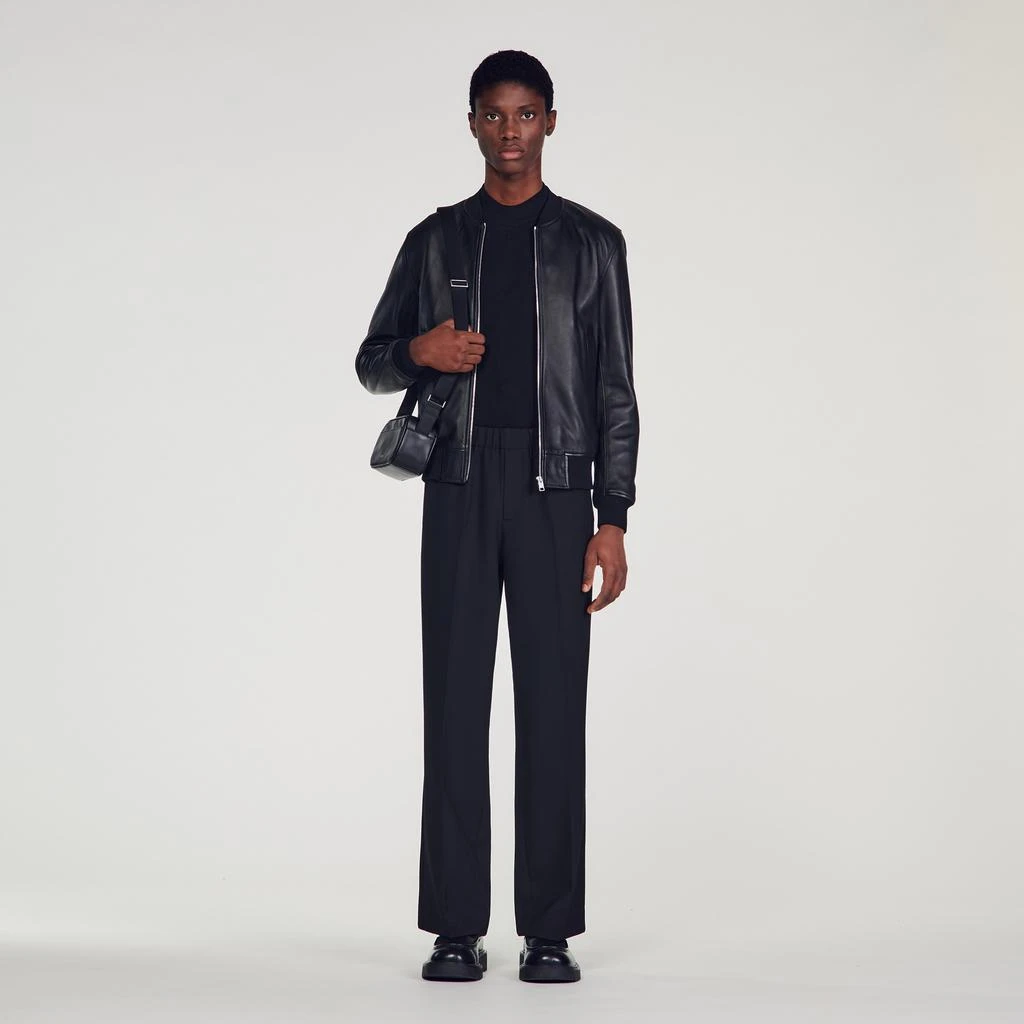 Sandro Leather jacket 1