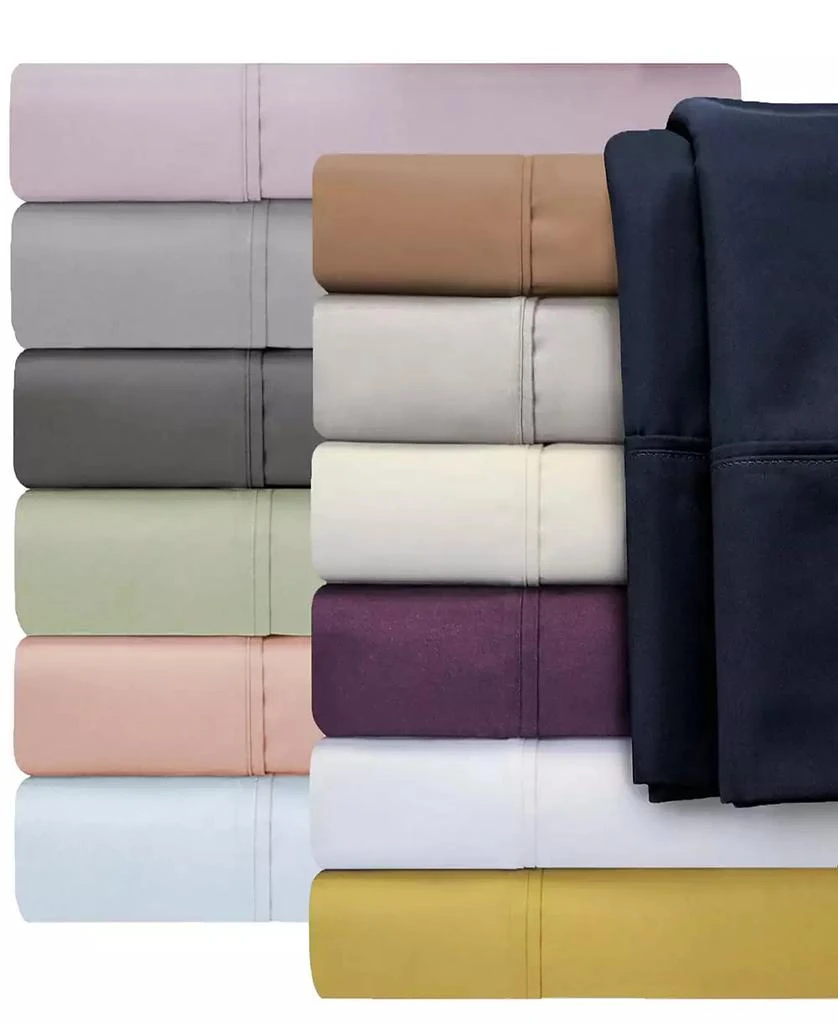 Superior 1000 Thread Count Cotton Blend Solid Deep Pocket Bed Sheet Set 6