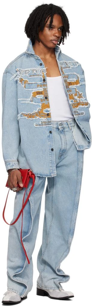 Y/Project Blue Banana Jeans 4
