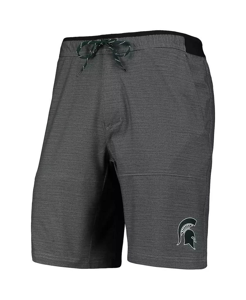 Columbia Men's Gray Michigan State Spartans Twisted Creek Omni-Shield Shorts 3