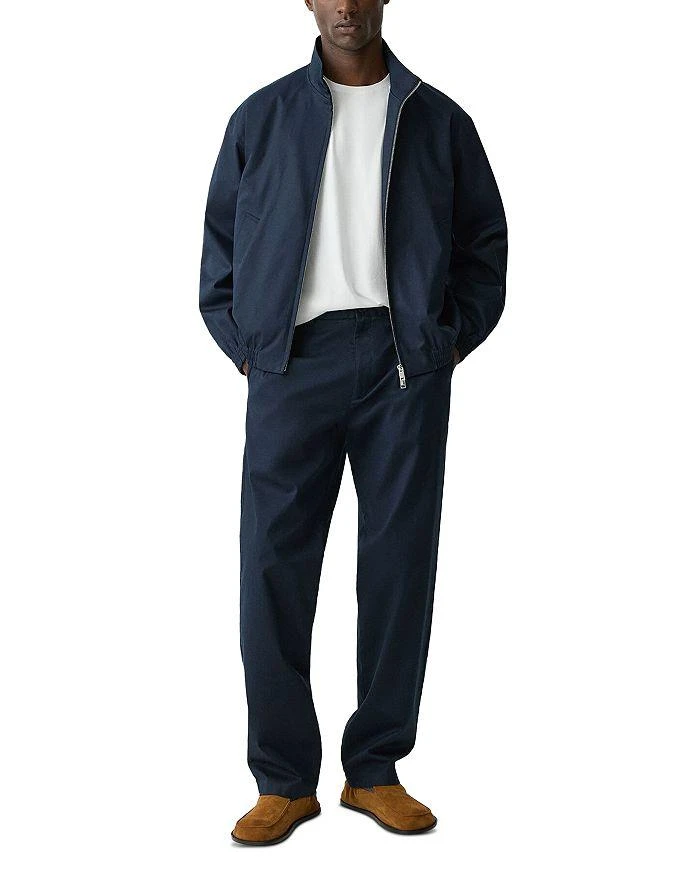Theory Straight Pant in Cotton-Blend Twill 2