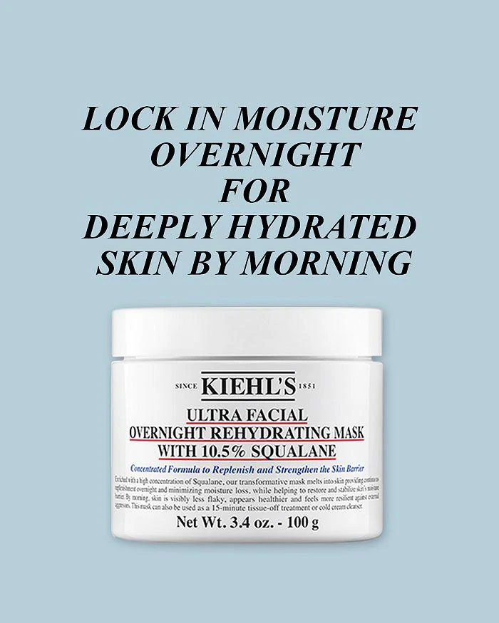 Kiehl's Ultra Facial Overnight Rehydrating Mask 3.4 oz. 4