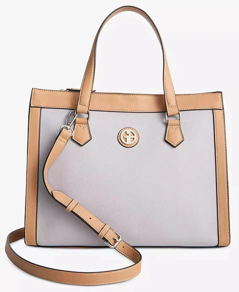 Giani Bernini Saffiano Medium Book Tote, Exclusively at Macy's 1