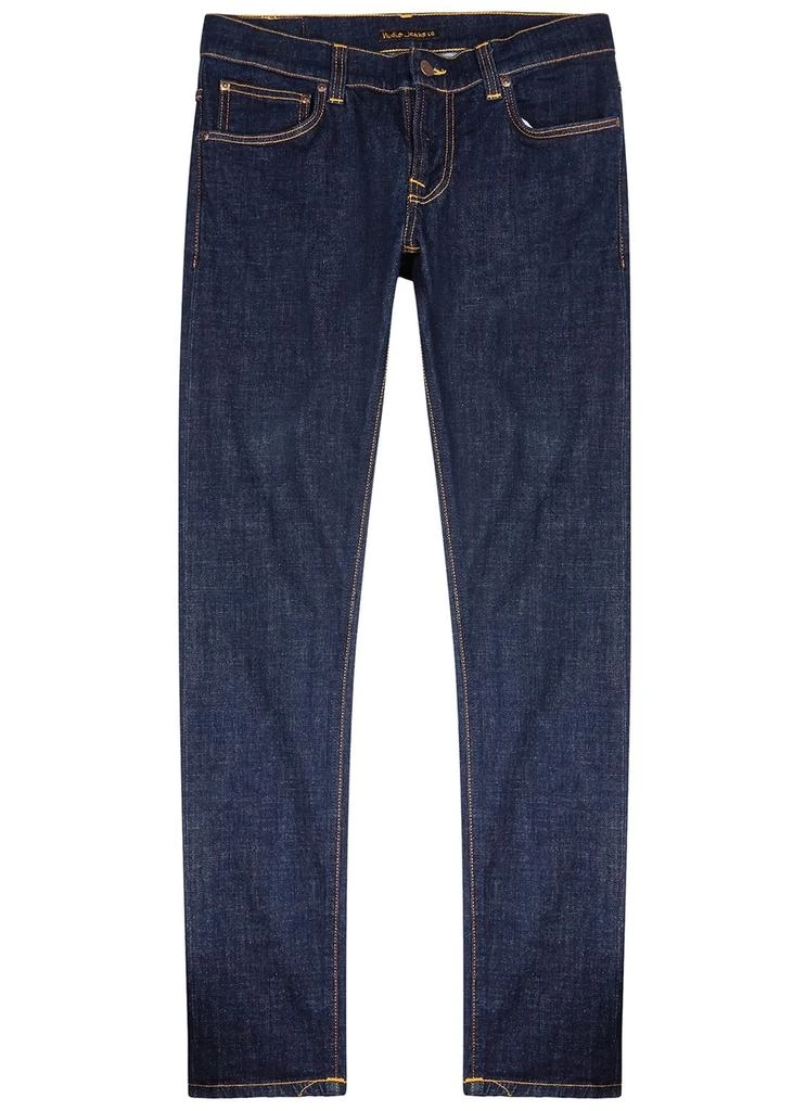 Nudie Jeans Tight Terry indigo skinny jeans 1