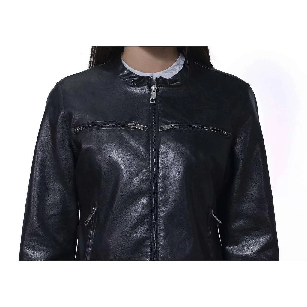LEE Synthetic Leather Racer Jacket 4