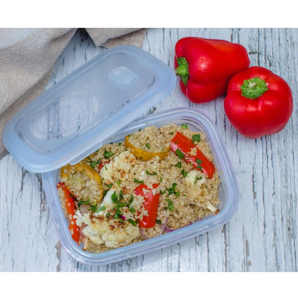 MNML Collapsible Silicone Food Storage Container Set of 6 - 460 ml - Clear 4