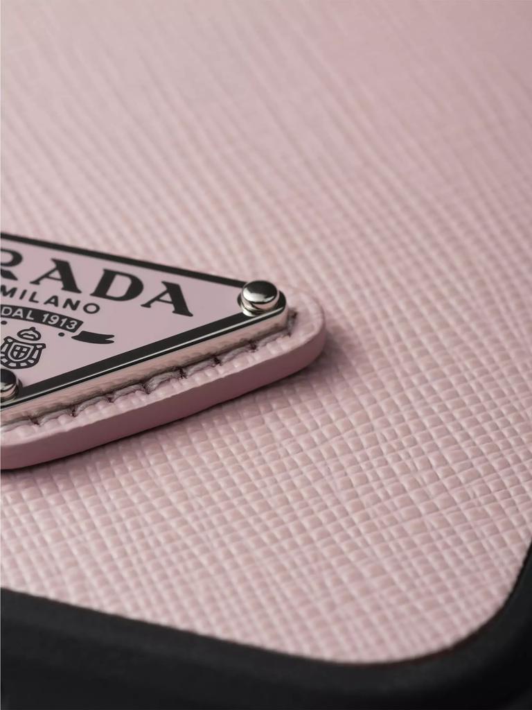 Prada Saffiano Leather Cover for iPhone 15 Pro Max - Free