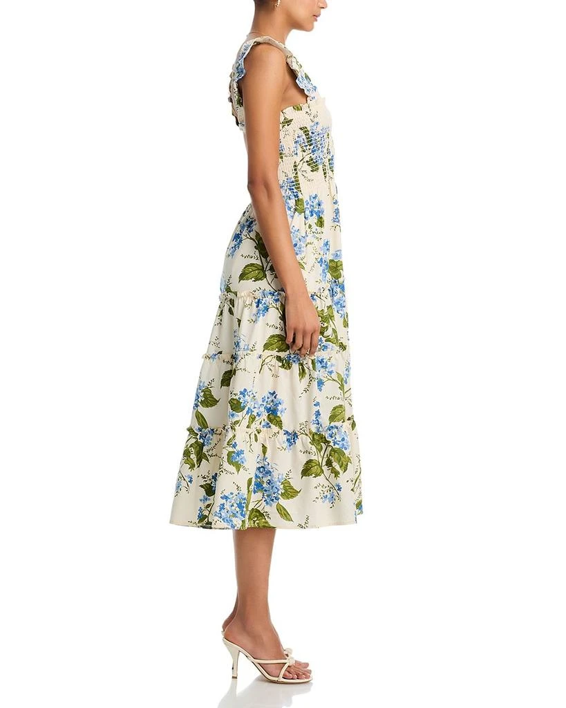 AQUA Calypso Tiered Smocked Dress - Exclusive 5