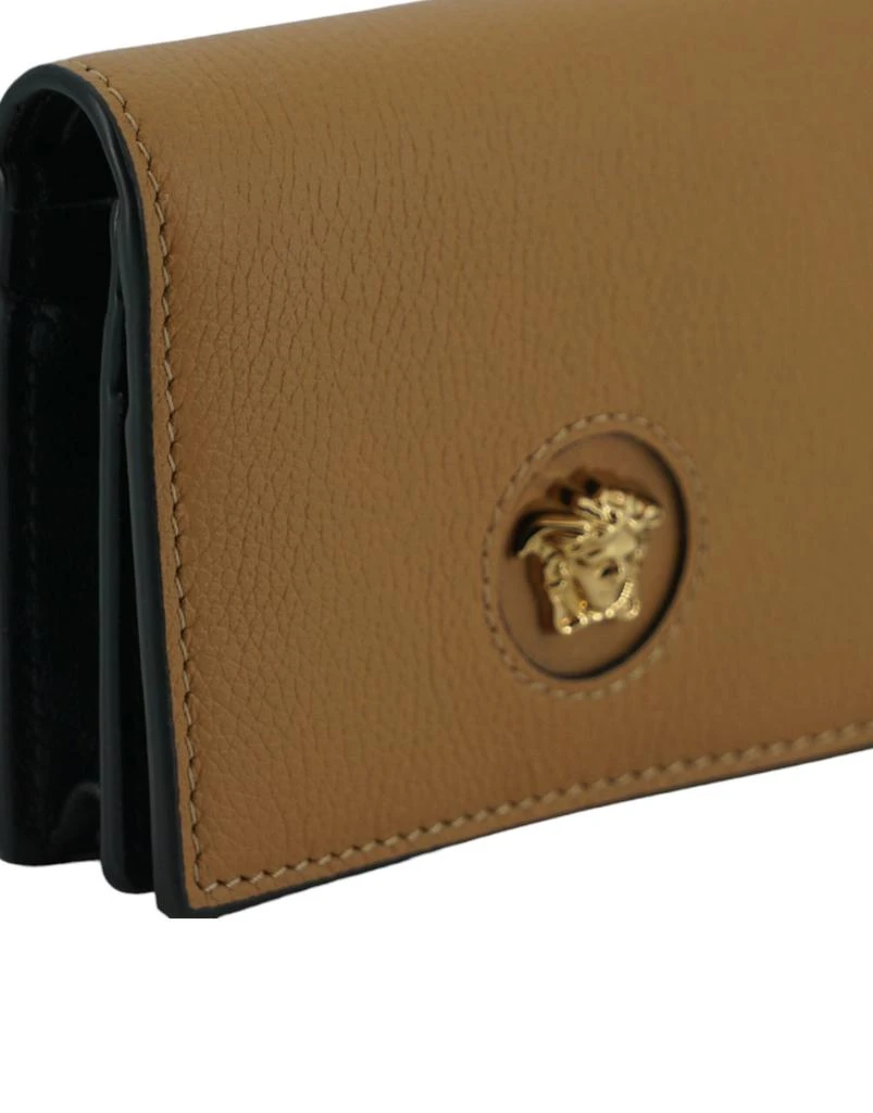 Versace Calf Leather Compact Women's Wallet 3