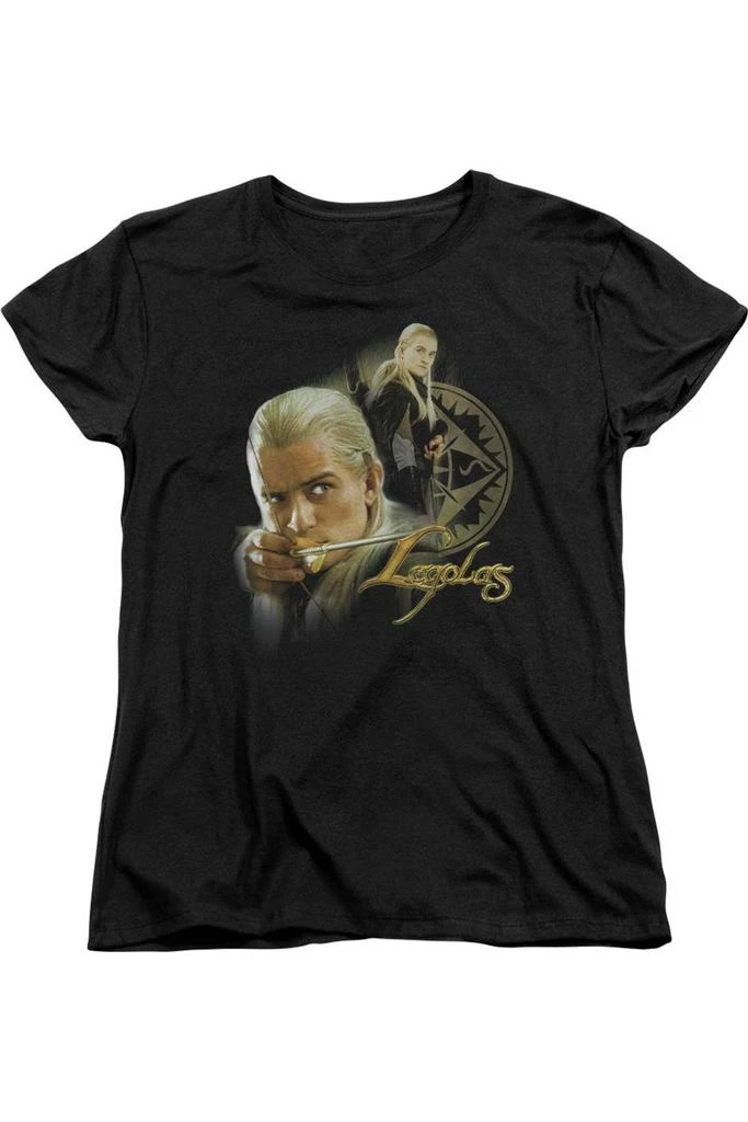Gildan Lord Of The Rings Legolas Short Sleeve Womens Tee / T-Shirt 1