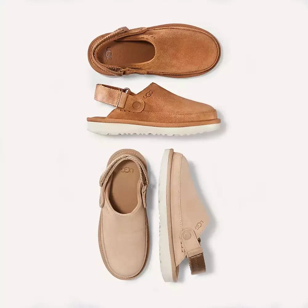 UGG Kids Goldenstart Slingback Clog Flats 6