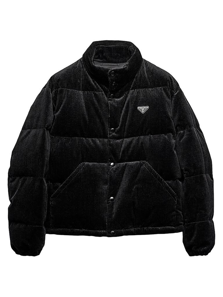 PRADA｜JACKETS (292246 1WQ8 F0SVF) Black Re-Nylon blouson jacket | PRADA