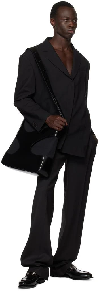 Salvatore Ferragamo Black Gancini Loafers 5