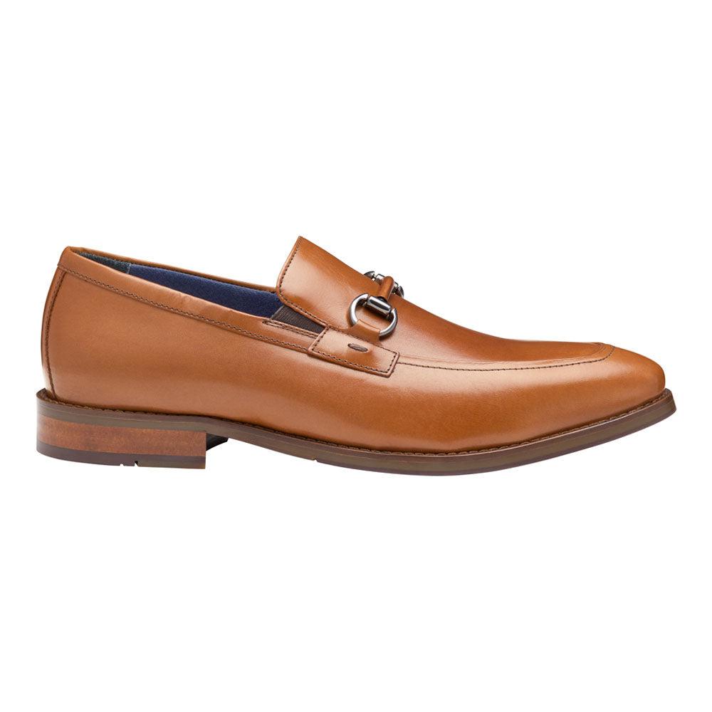 Johnston & Murphy Landry Bit Loafer Plain Toe Dress Shoes