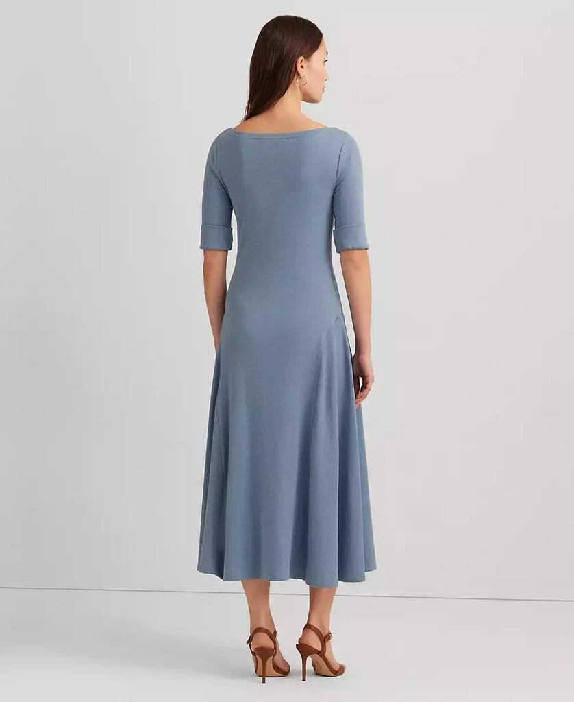 Ralph Lauren Women's Stretch Cotton Midi Dress 2