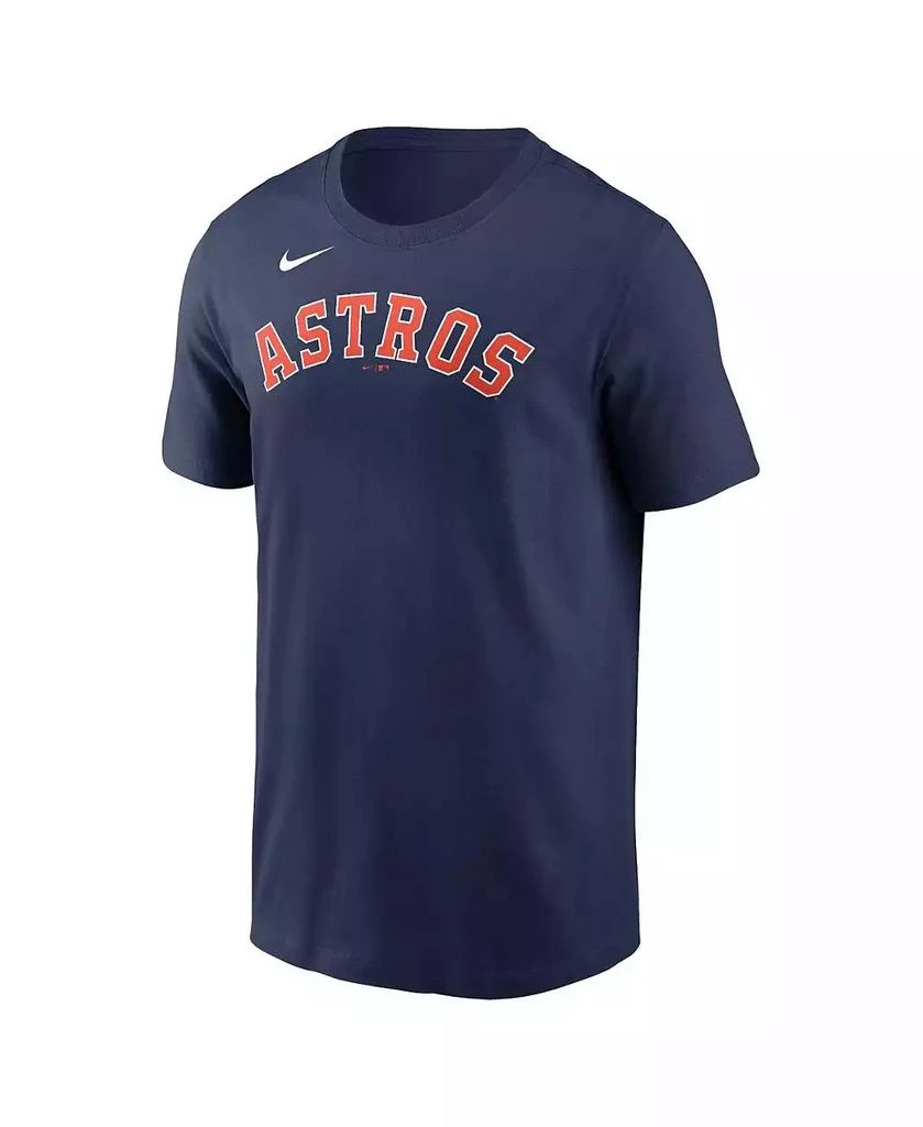 NIKE Men's Framber Valdez Navy Houston Astros Player Name and Number T-shirt 3
