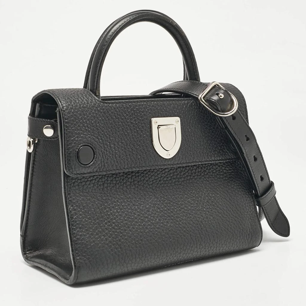 Dior Dior Black Leather Mini Diorever Top Handle Bag 3