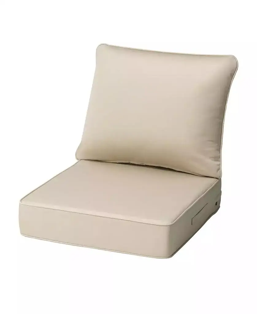 Pellebant Patio Premium Sunbrella Outdoor Seat Cushions Set (Seat and Back)