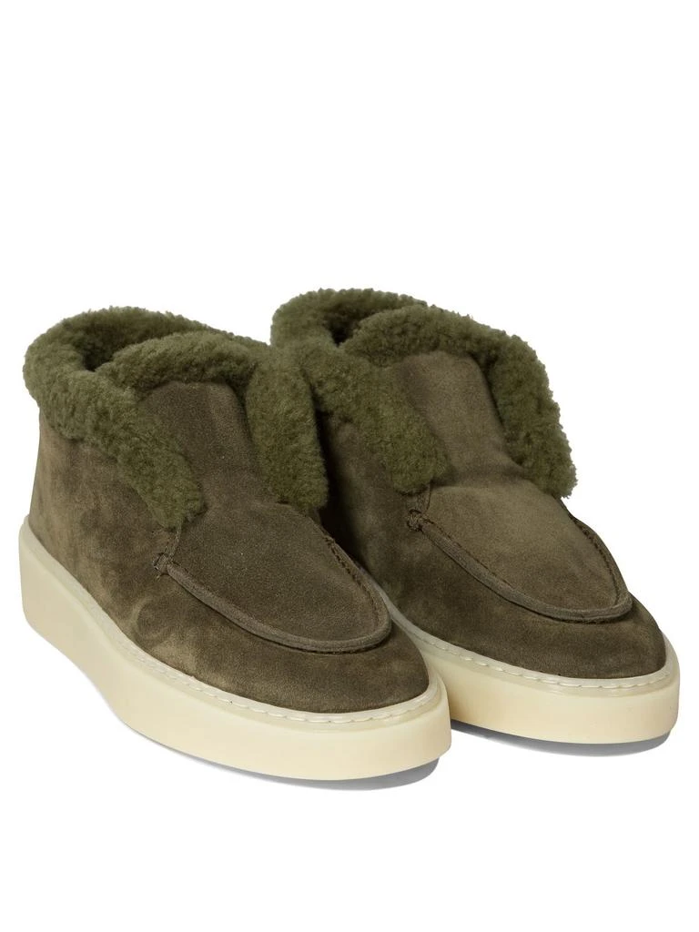 Officine Creative Officine Creative Shearling Trim Ankle Boots 3