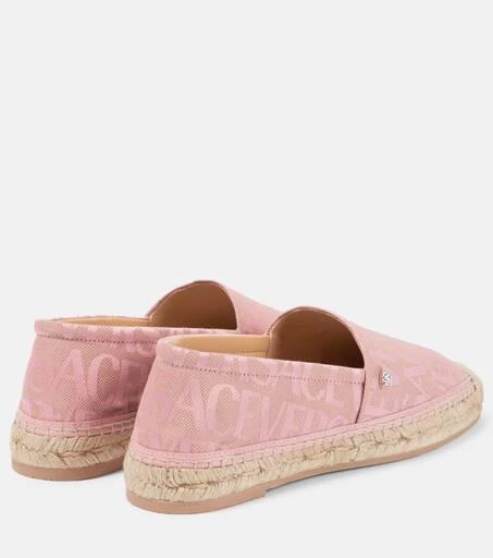 Versace Versace Allover canvas espadrilles 3