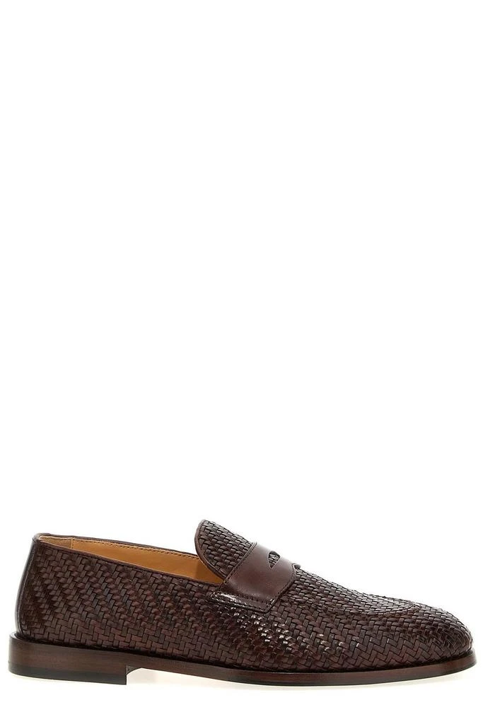 Brunello Cucinelli Brunello Cucinelli Braided Penny Loafers 1