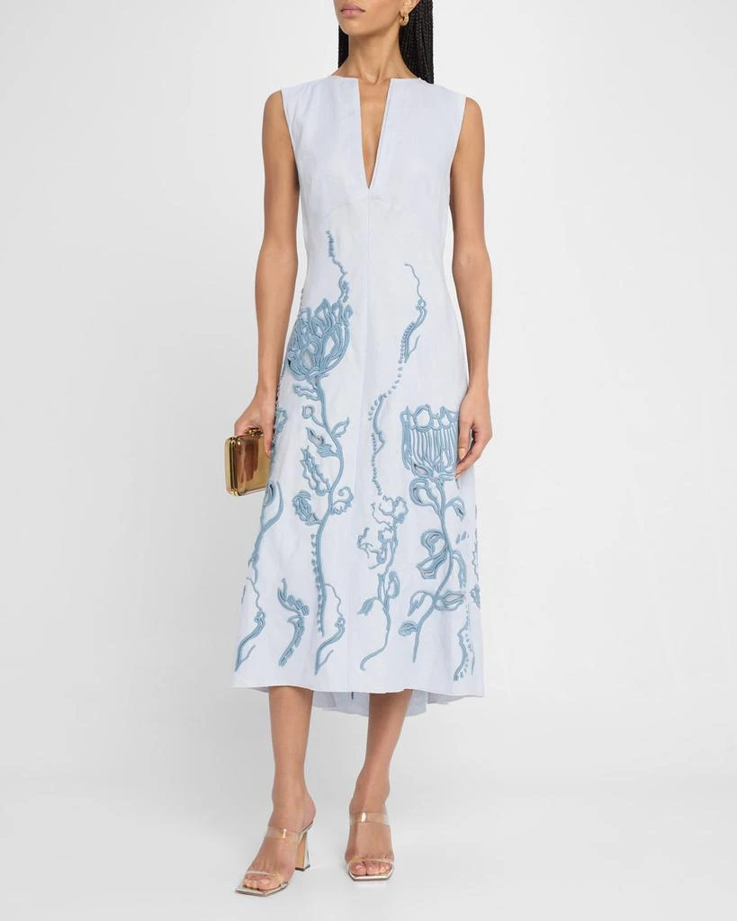 Embroidered Beauty Linen Dress  On Sale Now with Up to 60% Off | Discover  Exclusive Deals & Savings at BeyondStyle  Authentic Dorothee Schumacher  women|women's clothing|dresses|Women with Limited-Time Discounts, Free  Shipping,