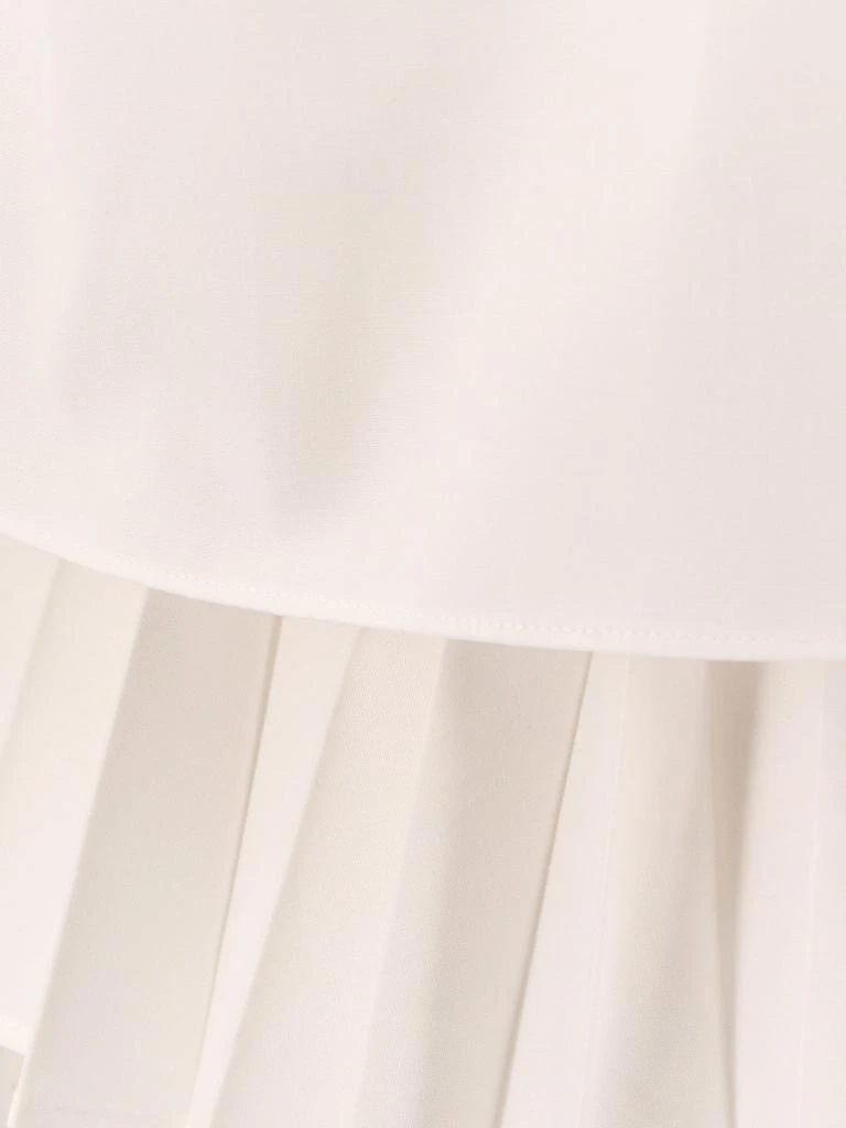 Sacai Cotton shirt with pleated insert on the back 4