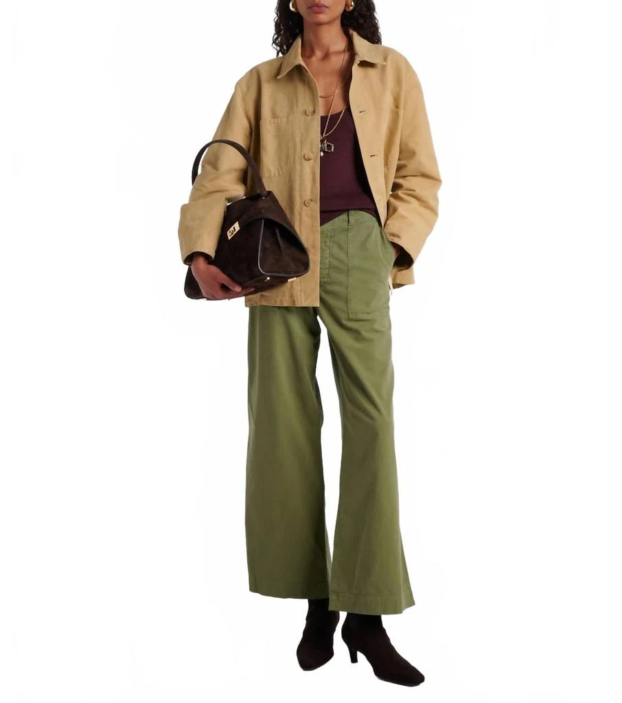 Nili Lotan Samy Day Jacket In Rock Khaki