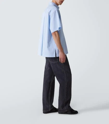 MAISON MARGIELA Replica leather and suede sneakers 2