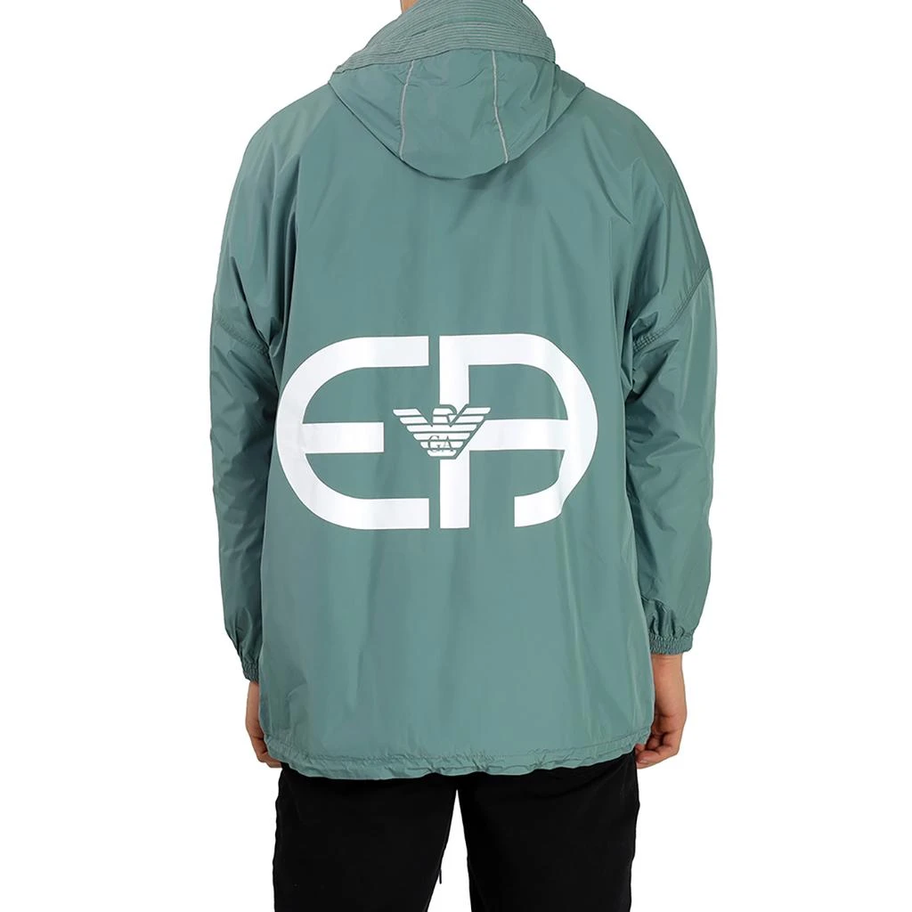 Emporio Armani Emporio Armani Men's Logo Print Hooded Blouson Jacket, Brand Size 50 (US Size 40) 3