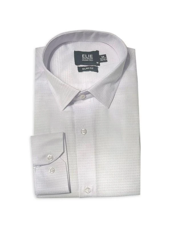 Elie Balleh Slim Fit Jacquard Dress Shirt 1