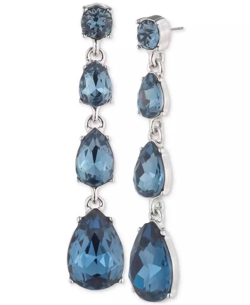 【最終値下げ】Givenchy Crystal Cluster Linear Drop ピアス Givenchy Cubic Zirconia Linear Drop Earrings Dangling