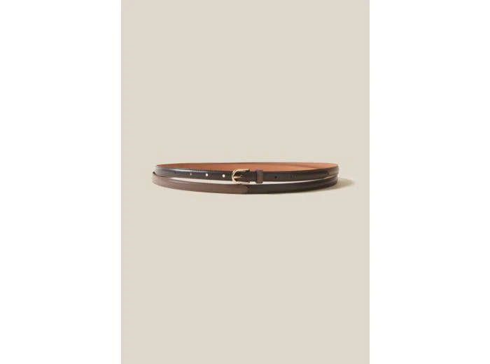Claudie Pierlot Ceinture fine cuir 1