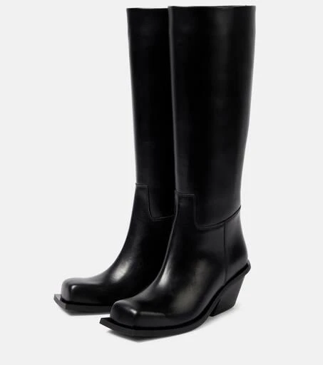 GIA BORGHINI Blondine leather knee-high boots 5