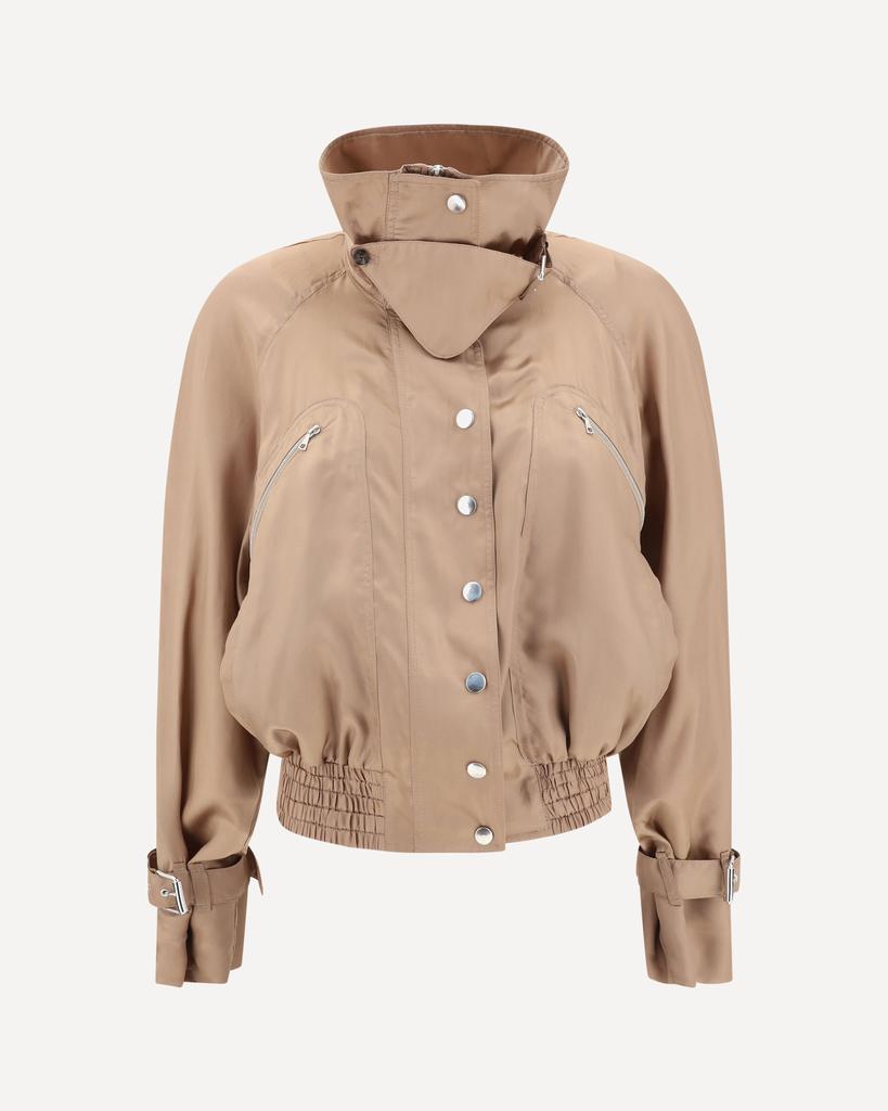 Dries Van Noten Voly cupro and cotton jacket - Jackets