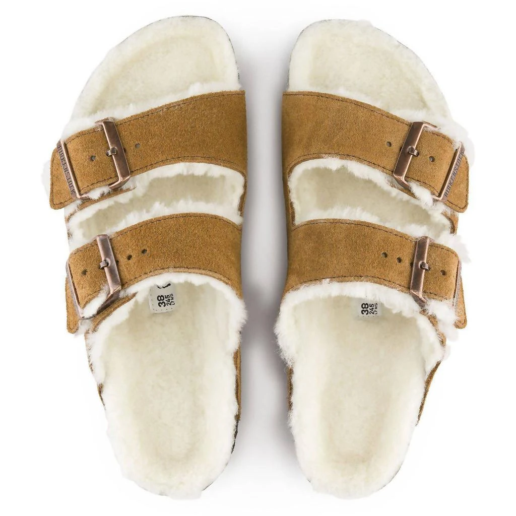 Birkenstock Birkenstock - Unisex Arizona Fur Shearling Sandal 3