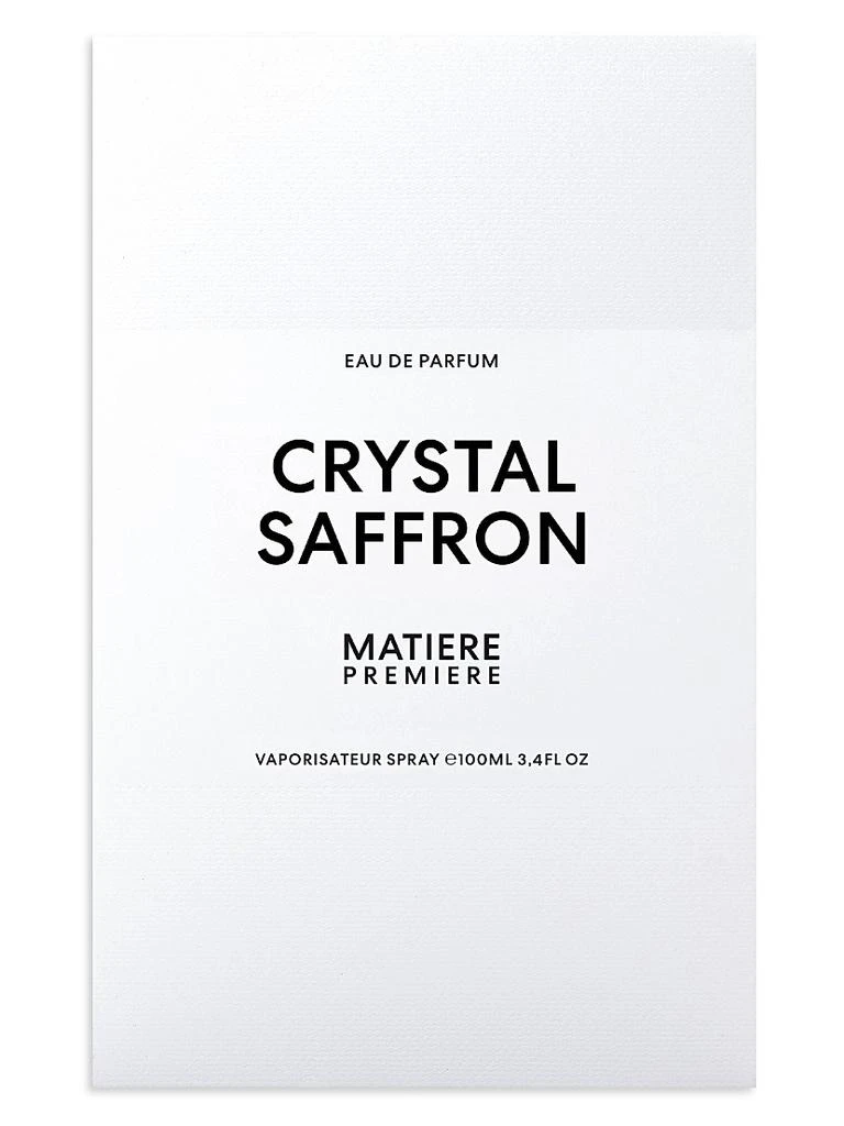 Matiere Premiere Crystal Saffron Eau de Parfum 2