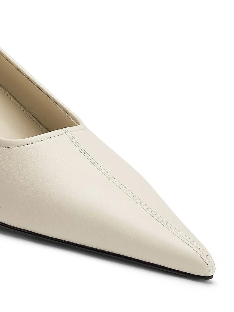 Totême Sharp 55MM Nappa Leather Wedge Pumps 5