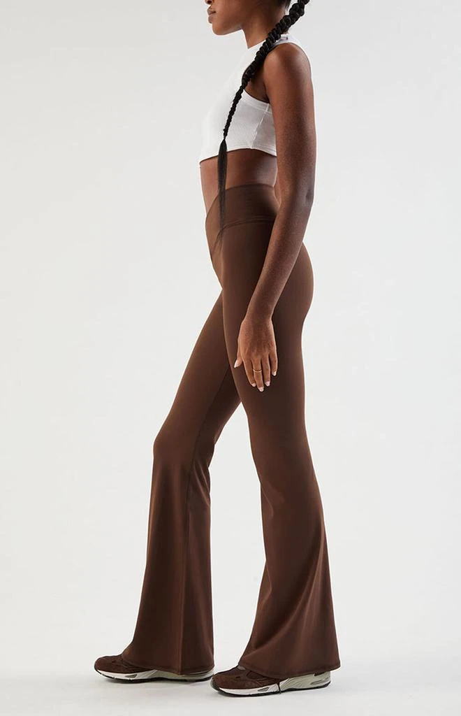 PAC 1980 PAC WHISPER Active Crossover Flare Yoga Pants 4