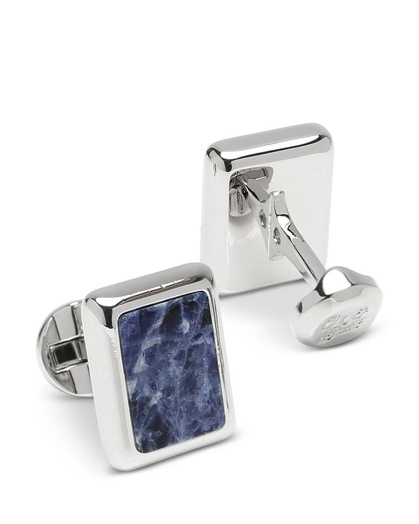 Cufflinks Inc. Silver and Sodalite JFK Presidential Cufflinks 3
