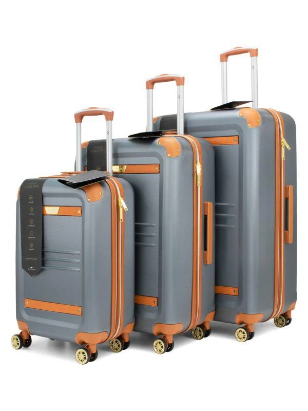 19V69 ITALIA ​3-Piece Vintage Hardside Luggage Set 3