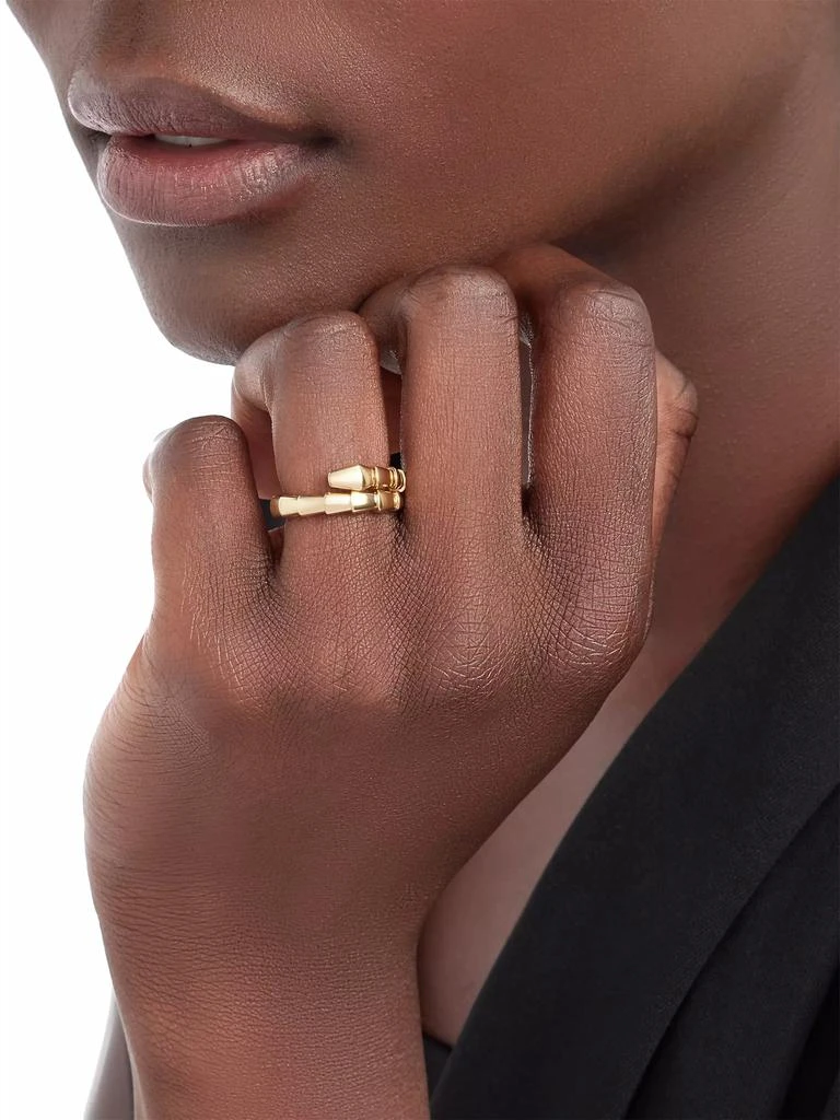 BVLGARI Serpenti Viper 18K Yellow Gold Wrap Ring 3