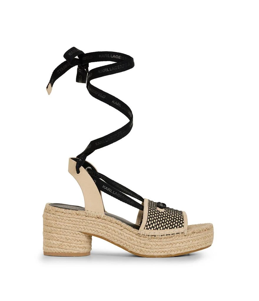 Karl Lagerfeld Paris FLORENCE LOGO STRAP ESPADRILLE 2
