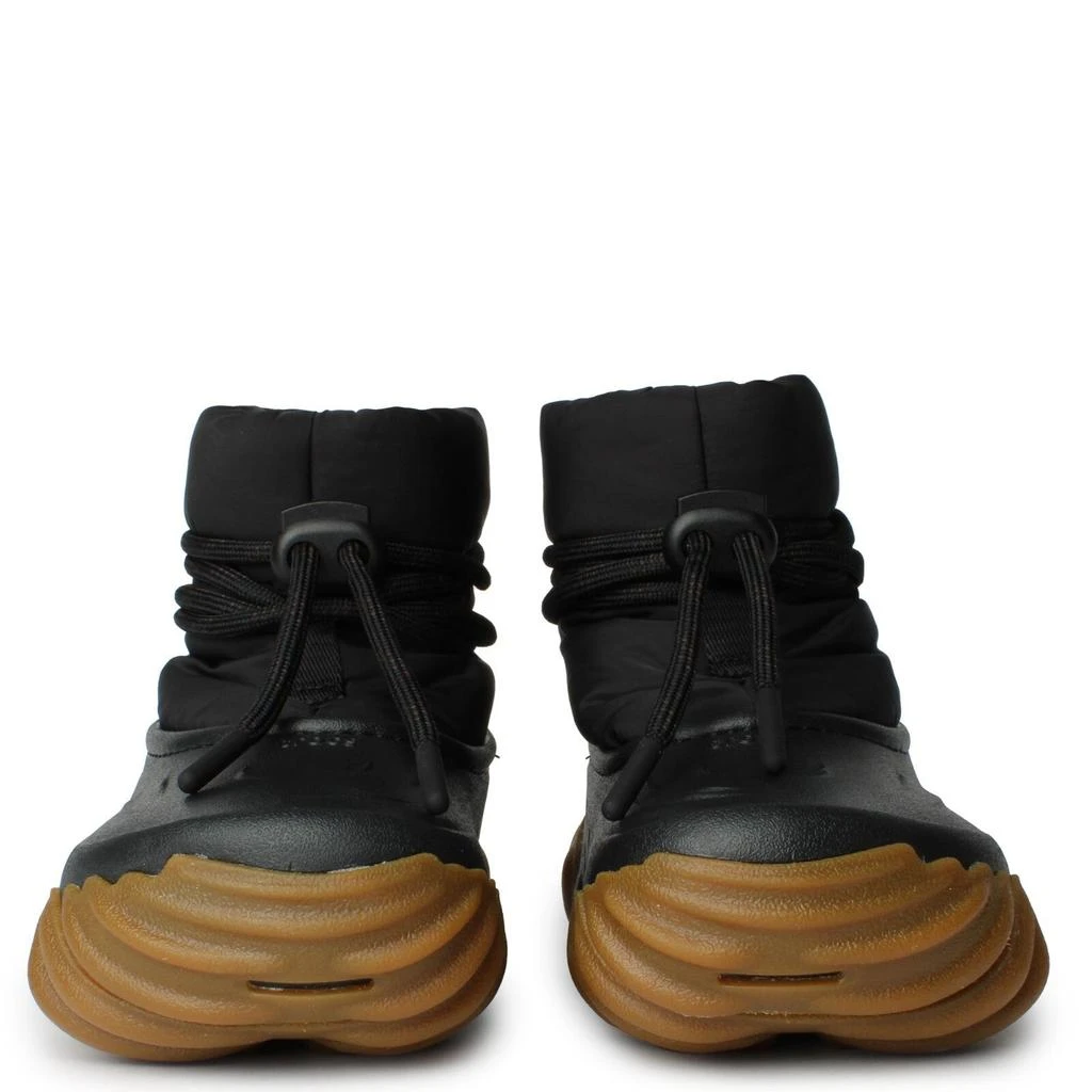 Crocs Echo 208716-0WS Combat Boots Men's US 2 Black Gum Comfort Platform ZPO2954 4