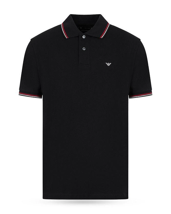 Emporio Armani Tipped Stretch Short Sleeve Polo Shirt 5