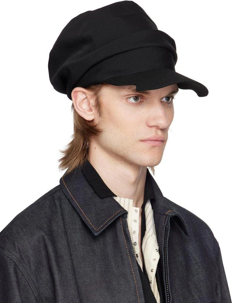 Black Drape Cap  On Sale Now with Up to 60% Off | Discover Exclusive Deals  & Savings at BeyondStyle  Authentic Y's For Men men|caps with Limited-Time  Discounts, Free Shipping, and