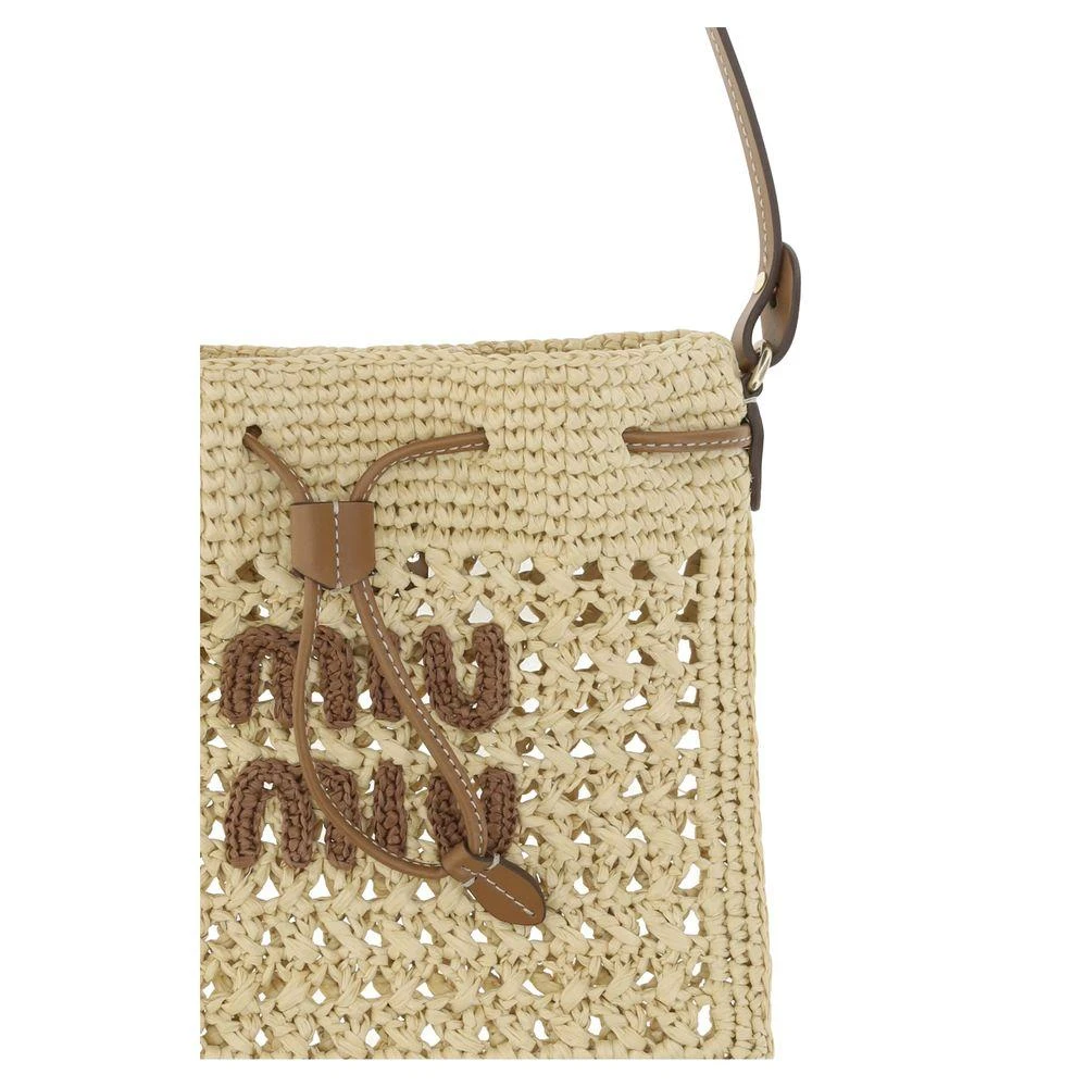 Miu Miu Raffia Handbag 3