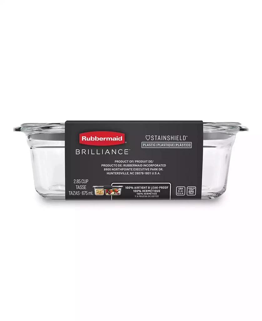 Rubbermaid Brilliance 2.85 Cup Food Storage Container 4